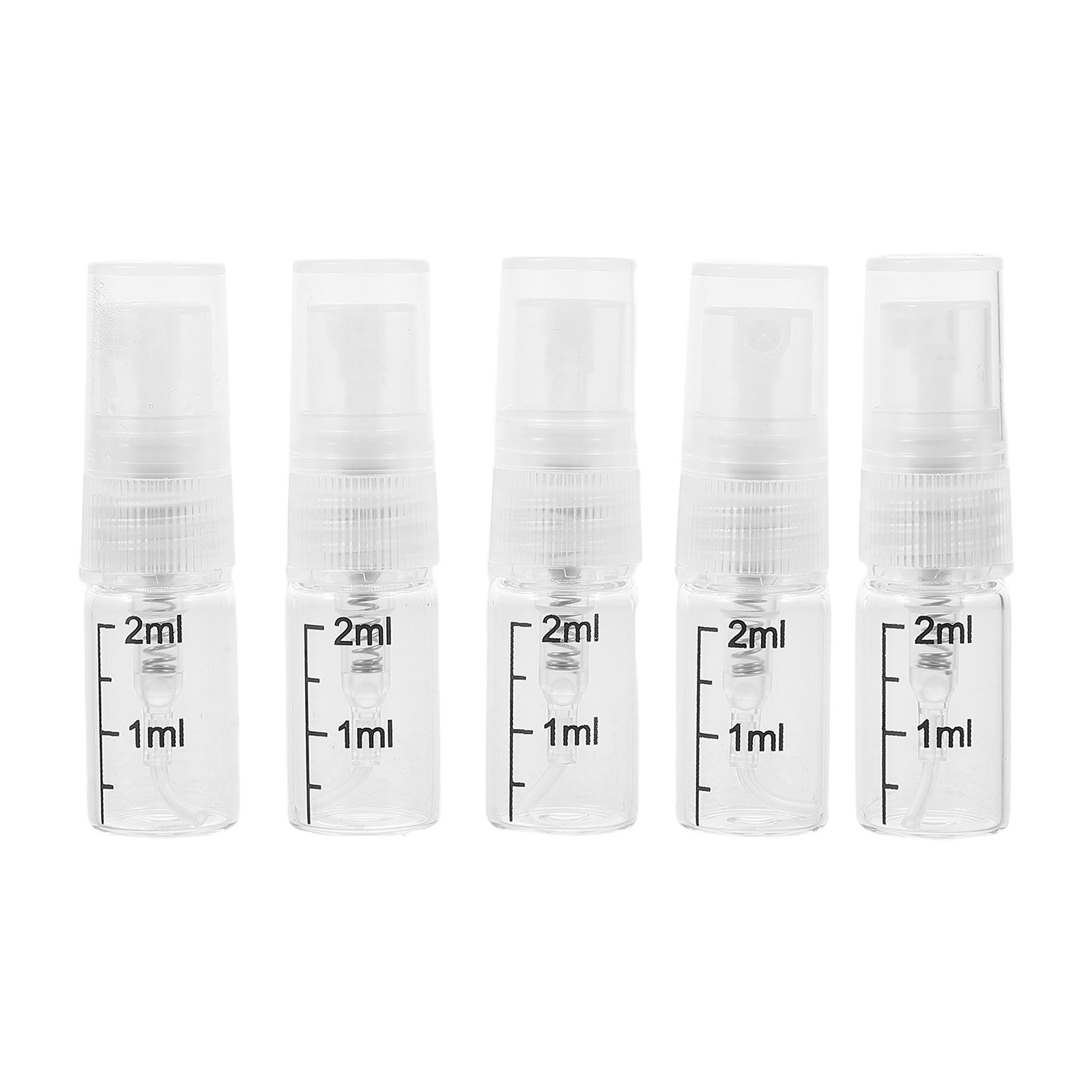 5Pcs Clear Glass Portable Spra - огляд і ціна Misting Bottle Fine