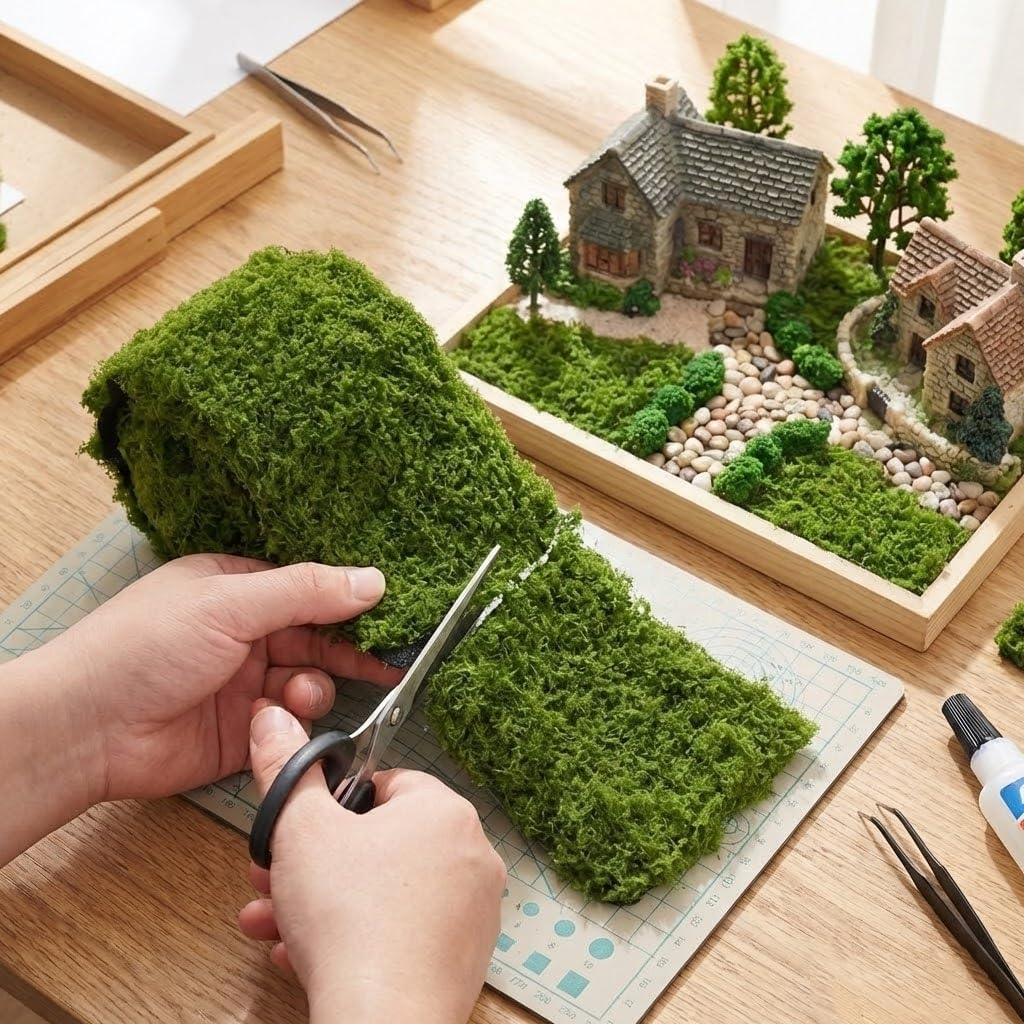 Artificial Moss Table Runner D - огляд і ціна Sphagnum Moss Dry